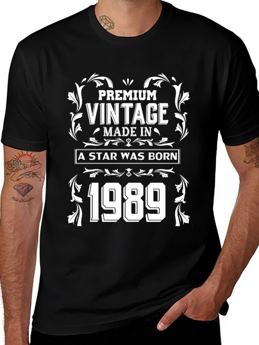 Premium Vintage Made In 1989 T-Shirt