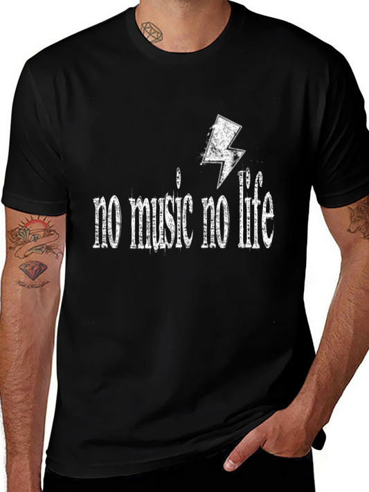 No Music No Life Graphic Tee