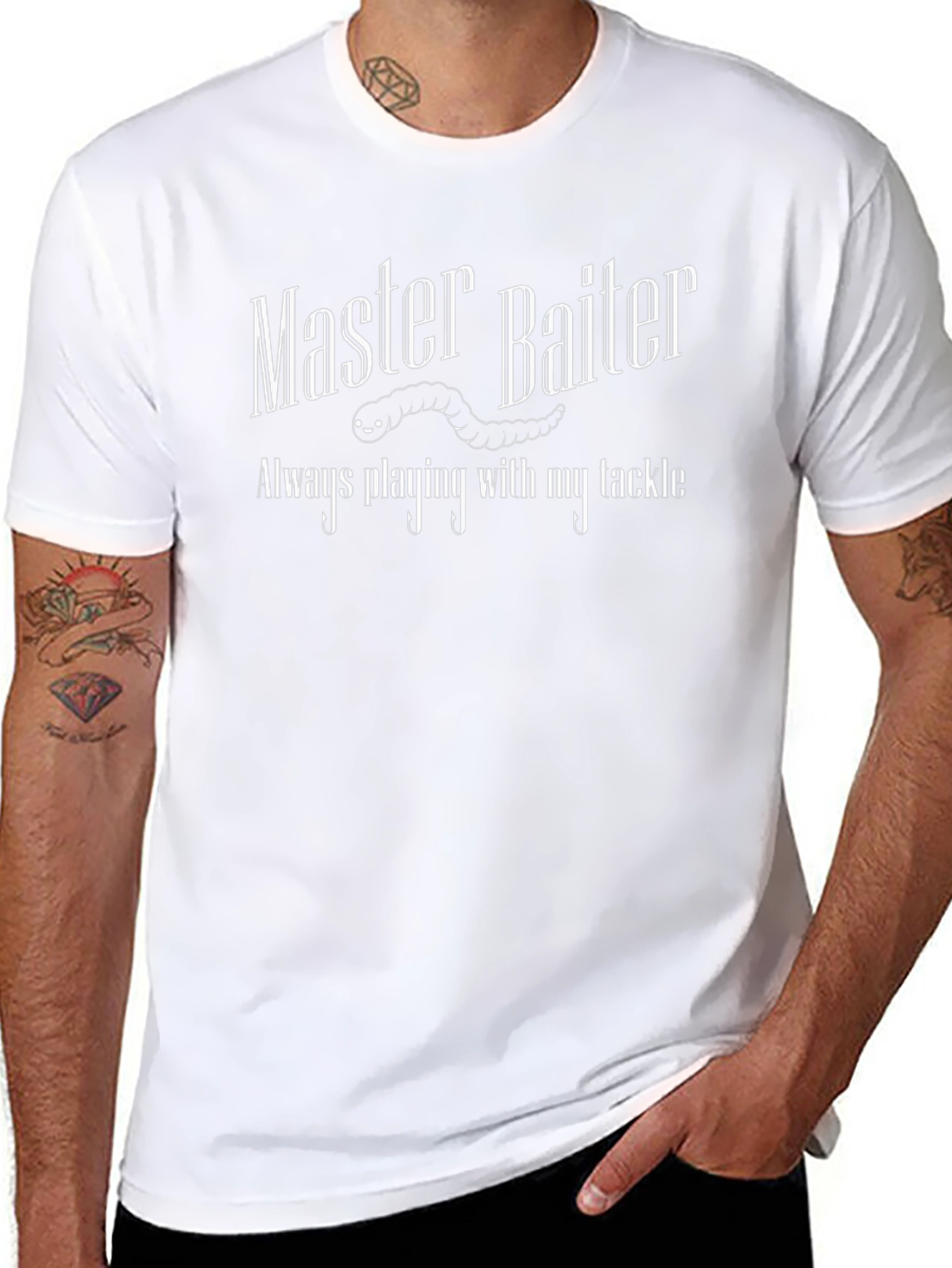 Master Baiter T-Shirt - Fishing Humor
