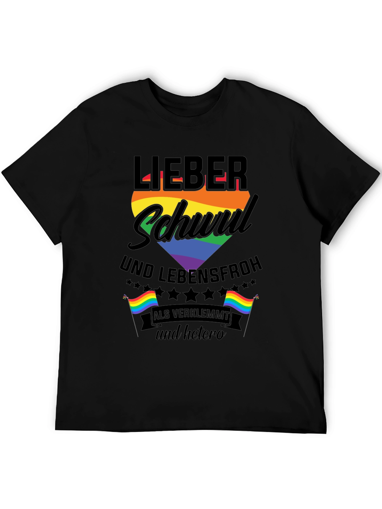 LGBTQ Pride Lieber Schwul T-Shirt