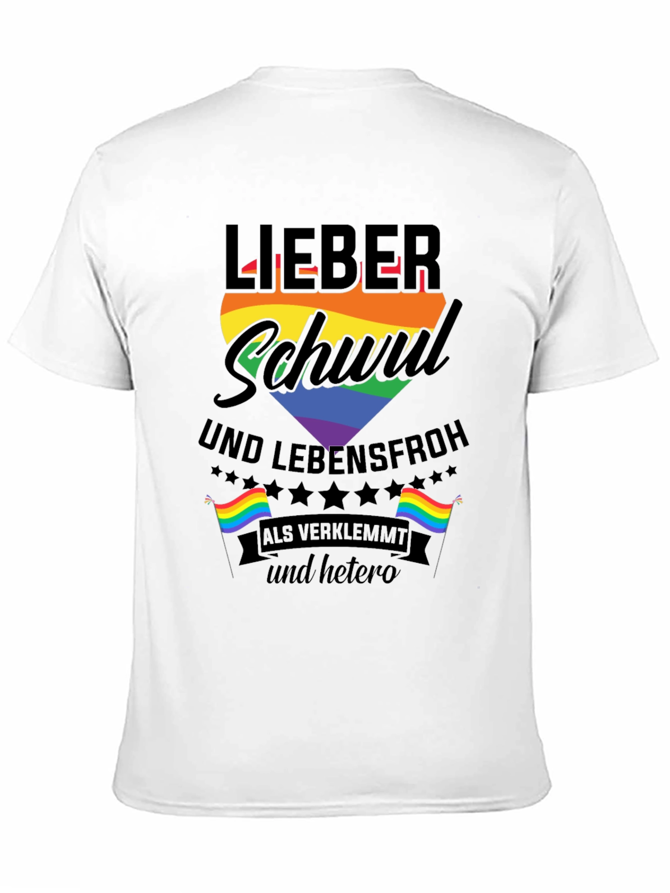 LGBTQ Pride Lieber Schwul T-Shirt