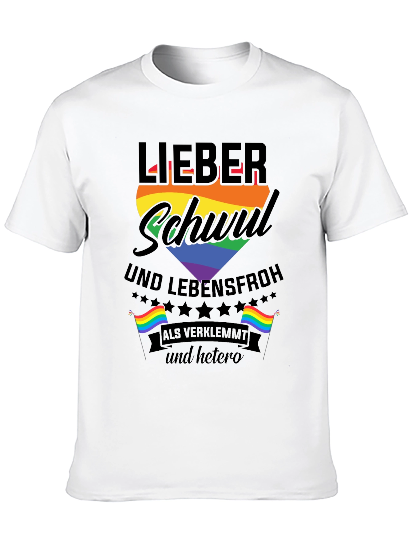 LGBTQ Pride Lieber Schwul T-Shirt