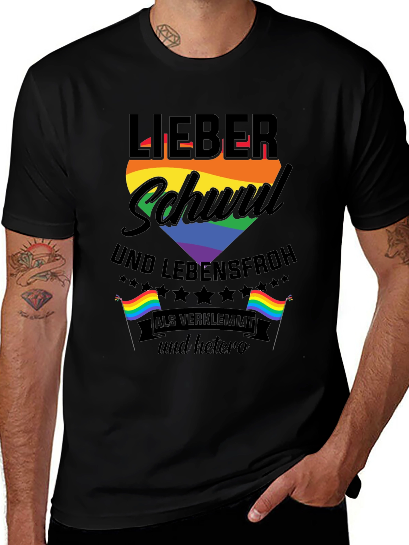 LGBTQ Pride Lieber Schwul T-Shirt
