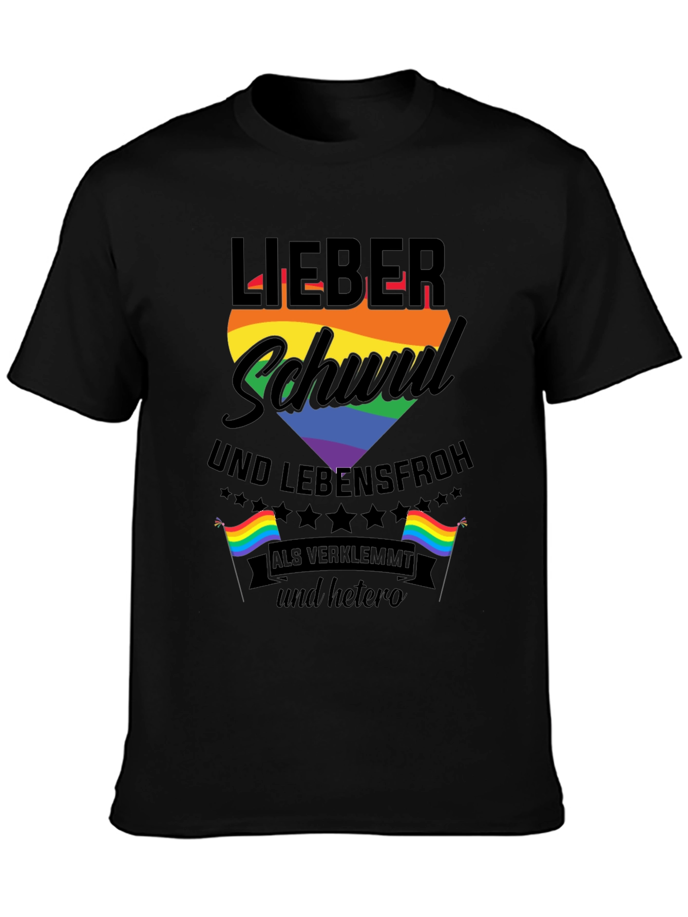 LGBTQ Pride Lieber Schwul T-Shirt