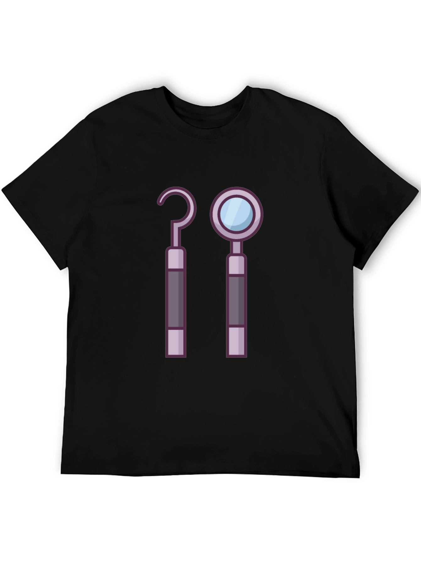 Dentist Tools Graphic Tee - Novelty Dental Shirt