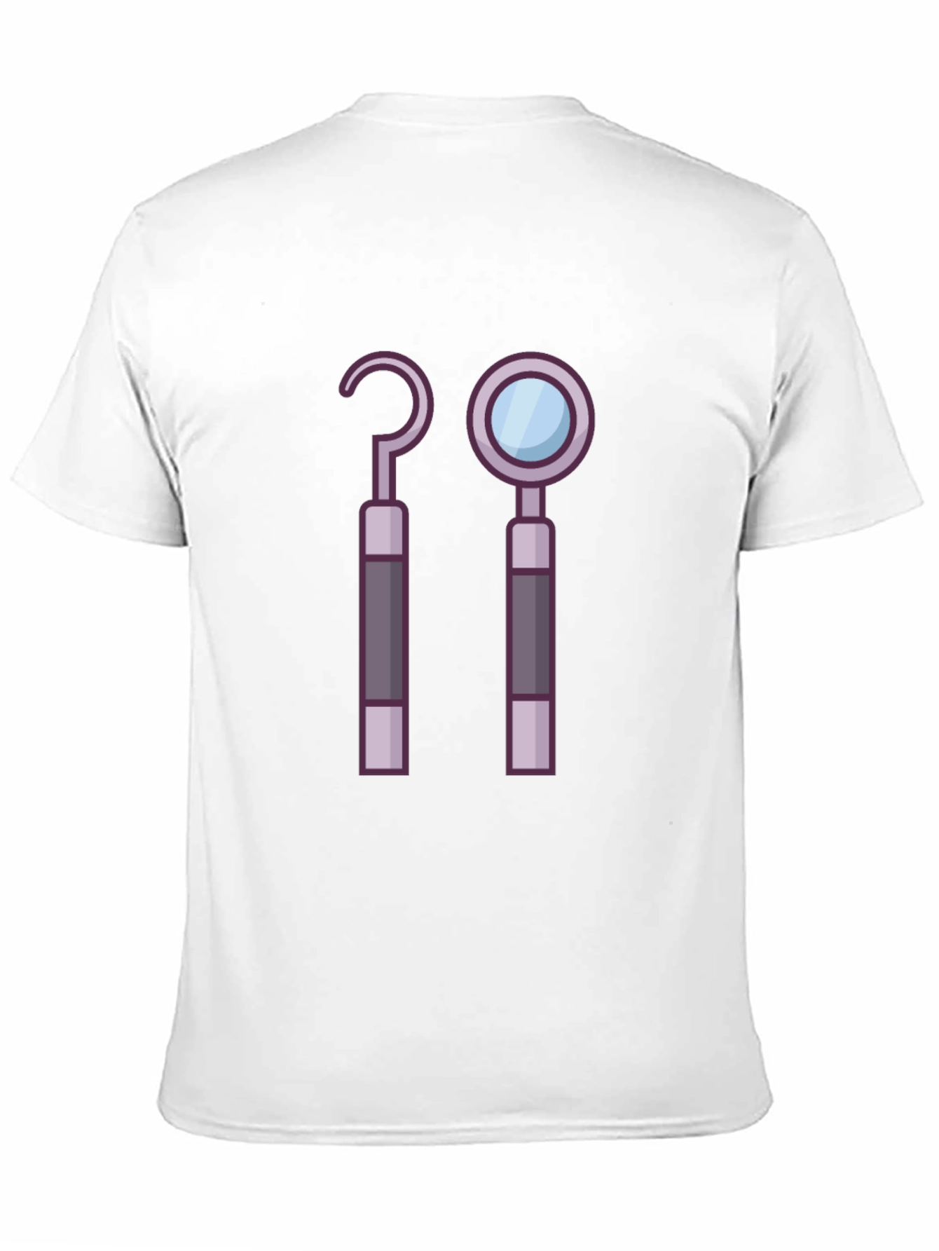 Dentist Tools Graphic Tee - Novelty Dental Shirt