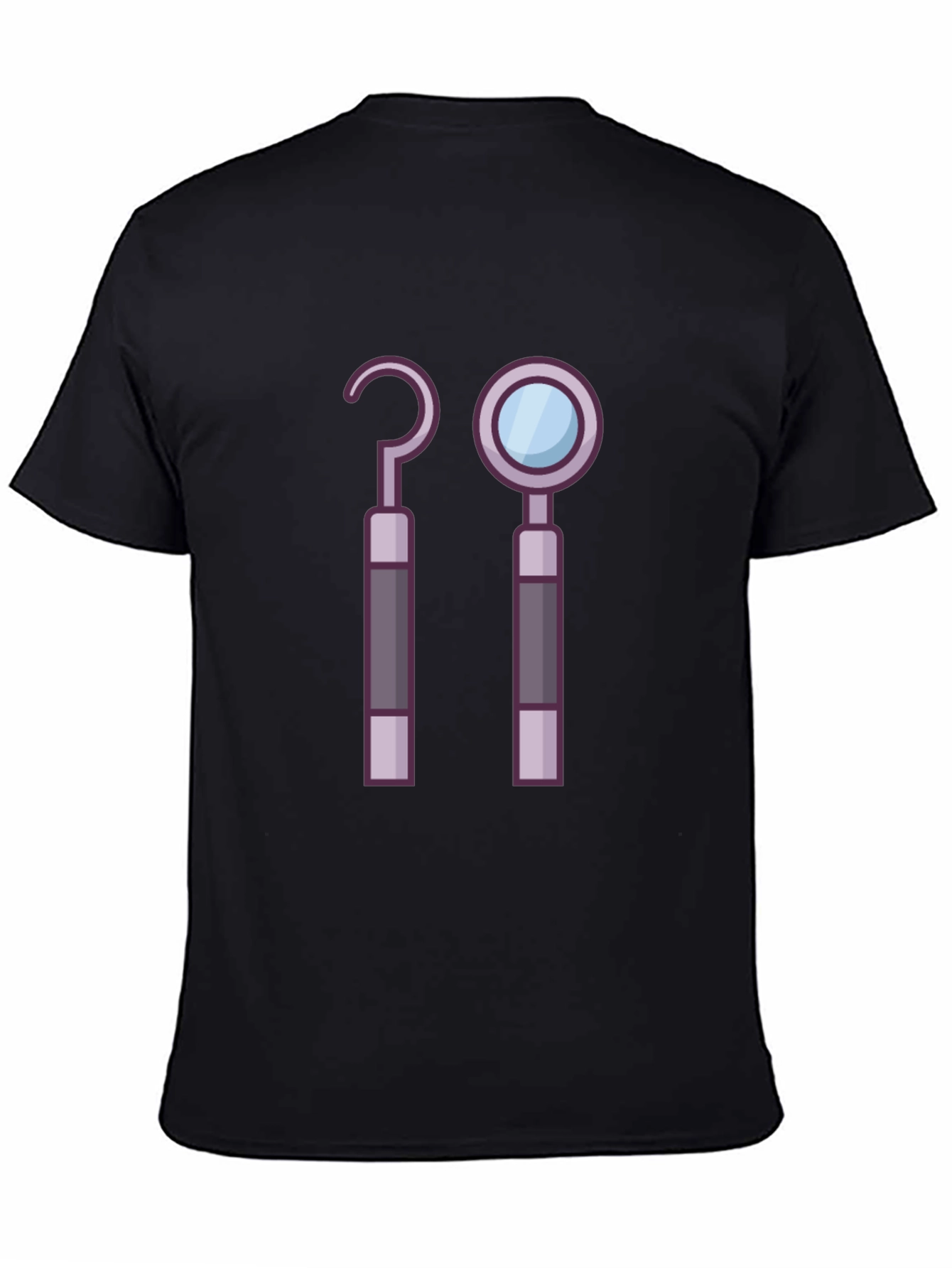 Dentist Tools Graphic Tee - Novelty Dental Shirt