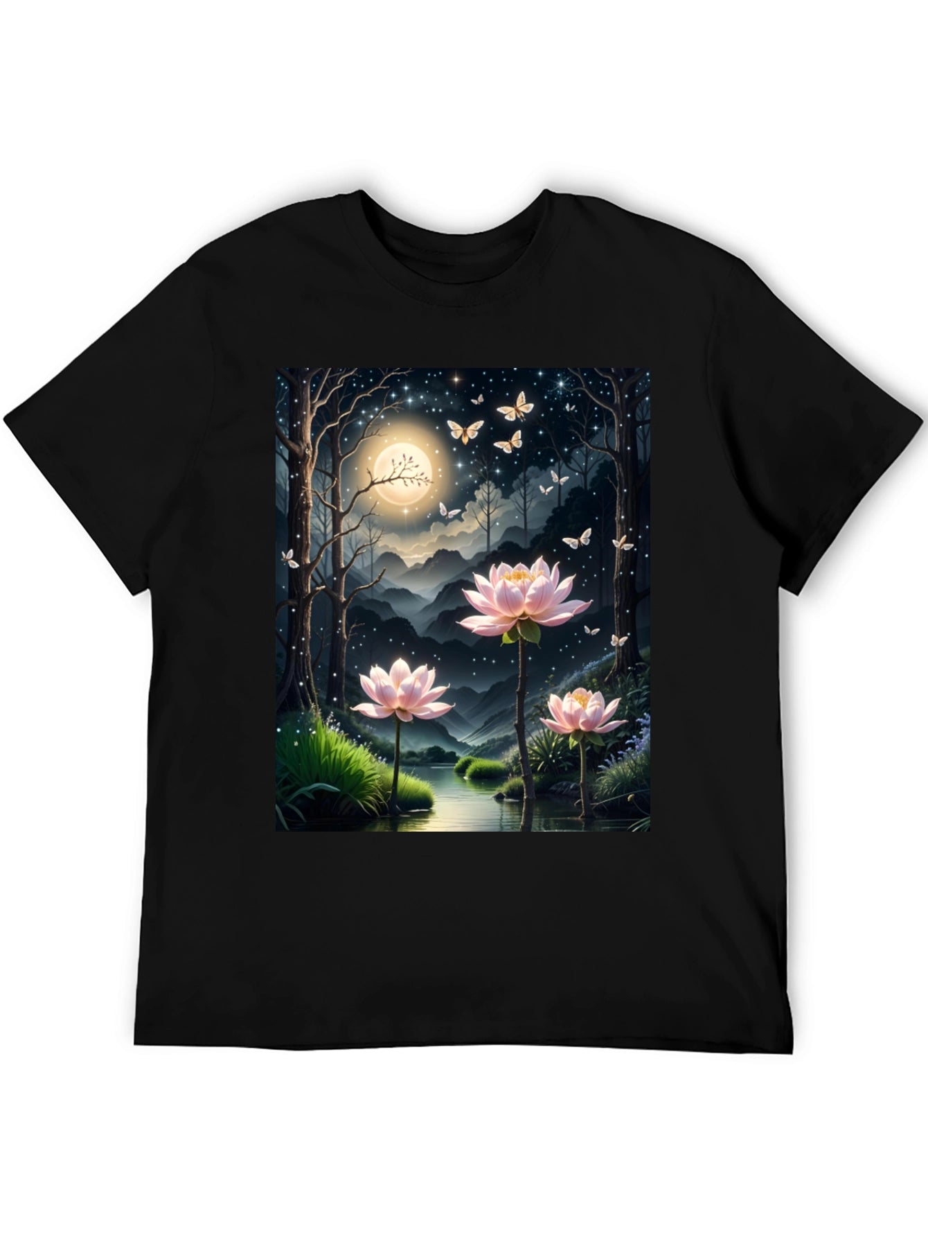 Lotus Pond Graphic Tee
