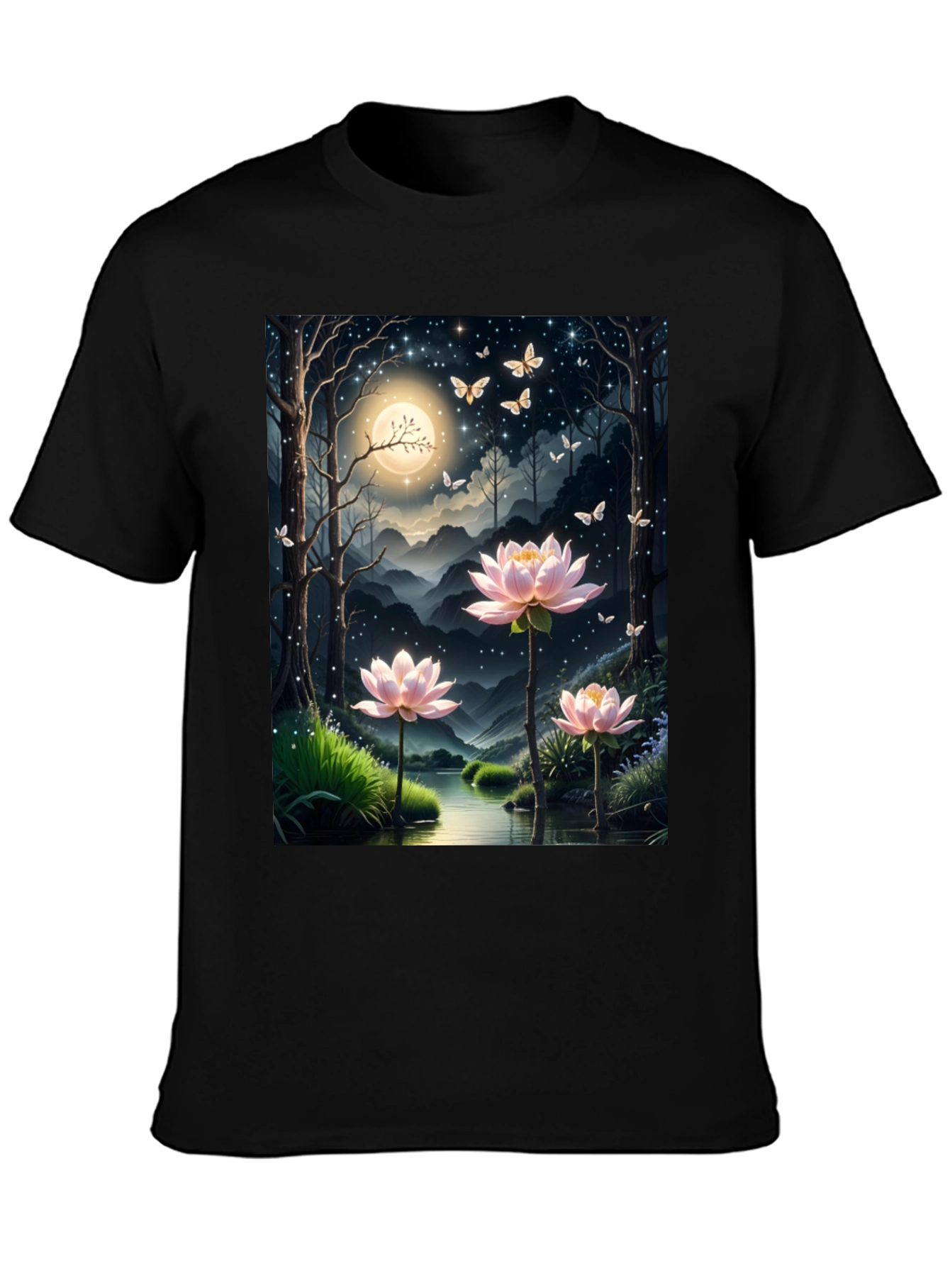 Lotus Pond Graphic Tee
