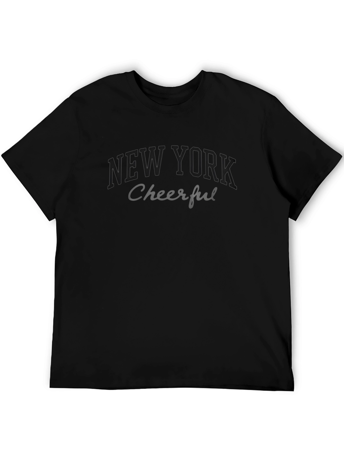 New York Cheerful Graphic T-Shirt