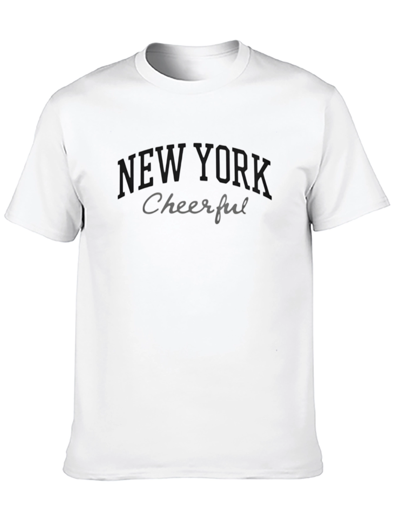 New York Cheerful Graphic T-Shirt