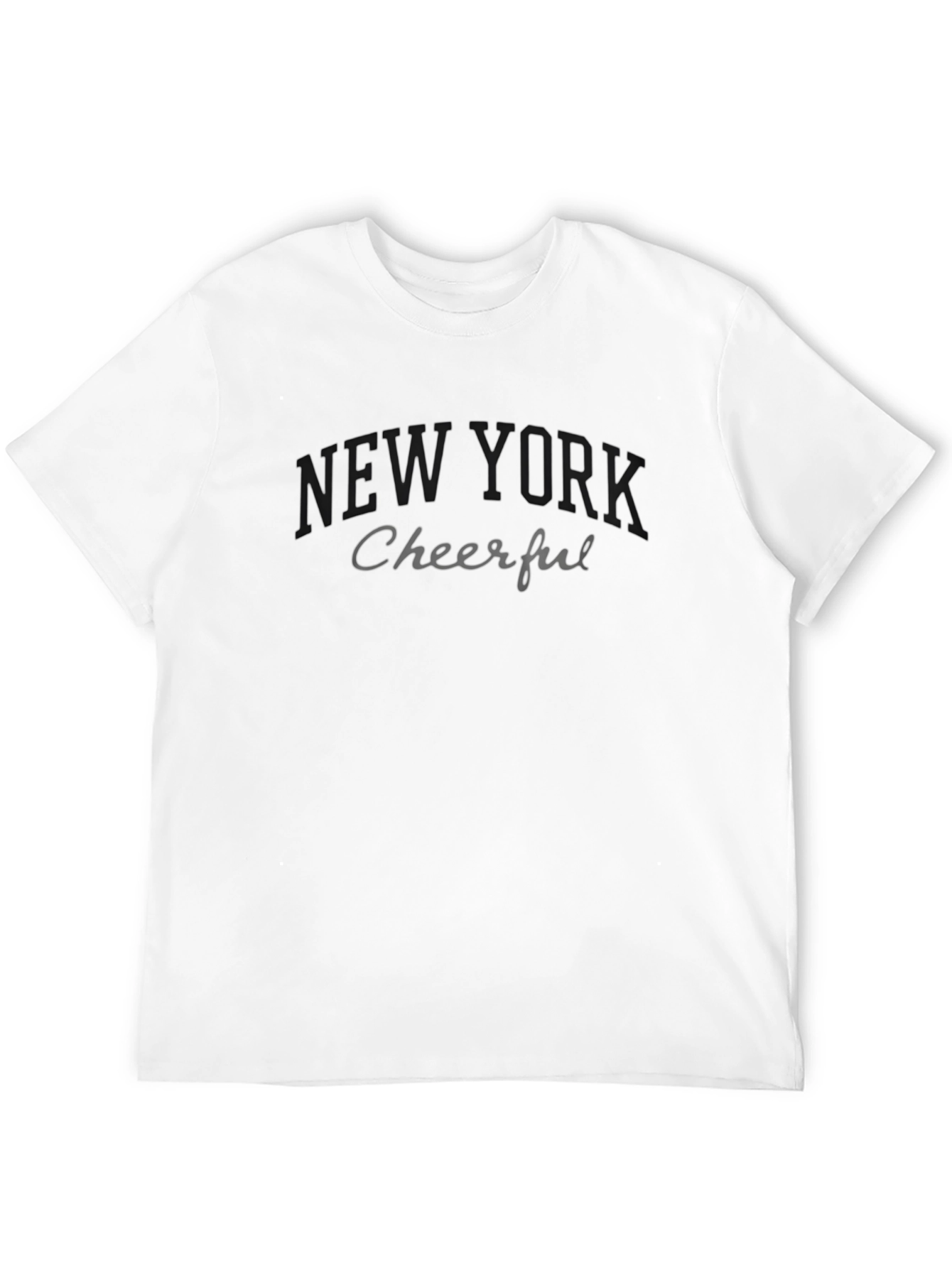 New York Cheerful Graphic T-Shirt