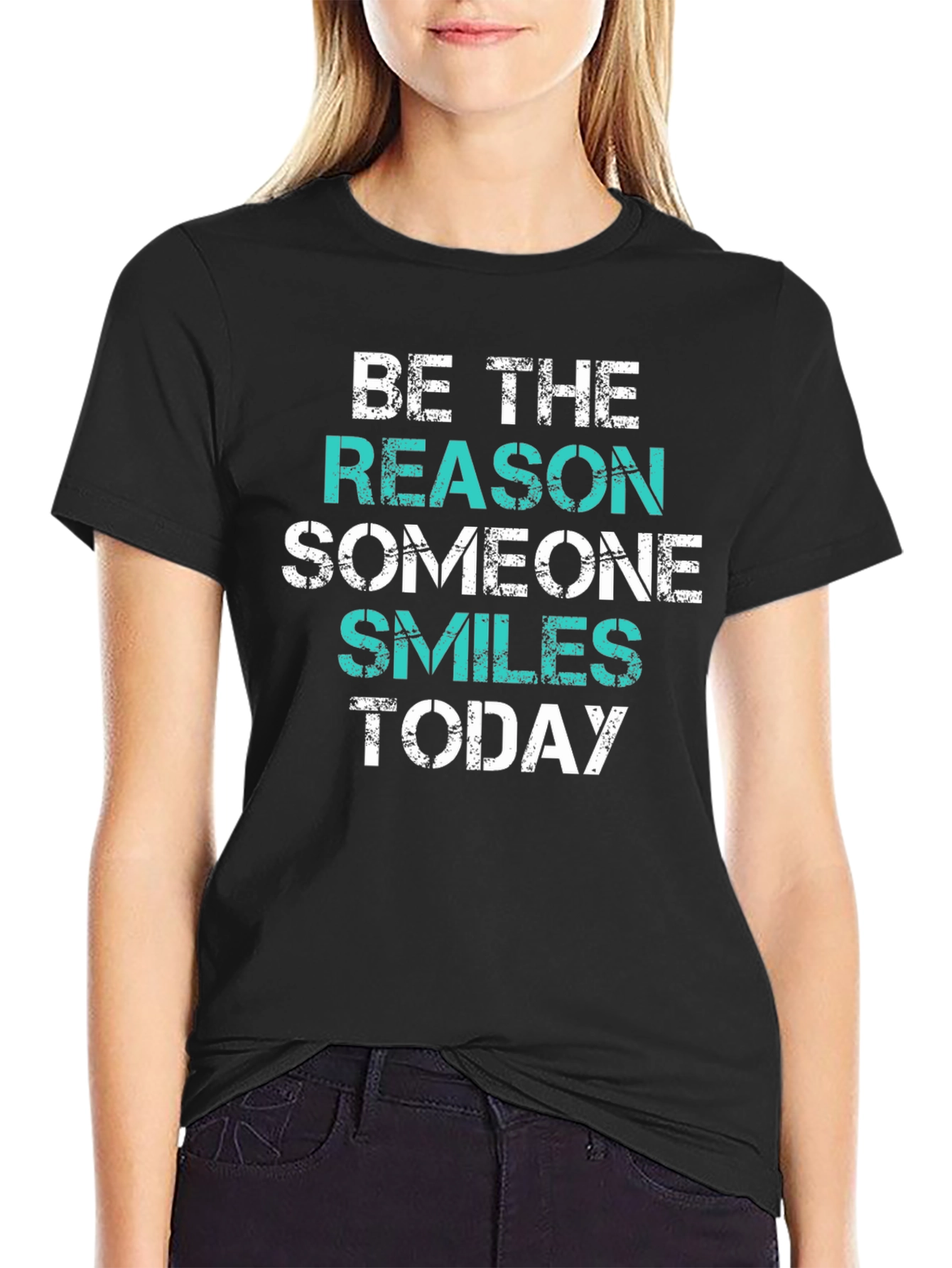 Be The Reason Someone Smiles Today Graphic Tee