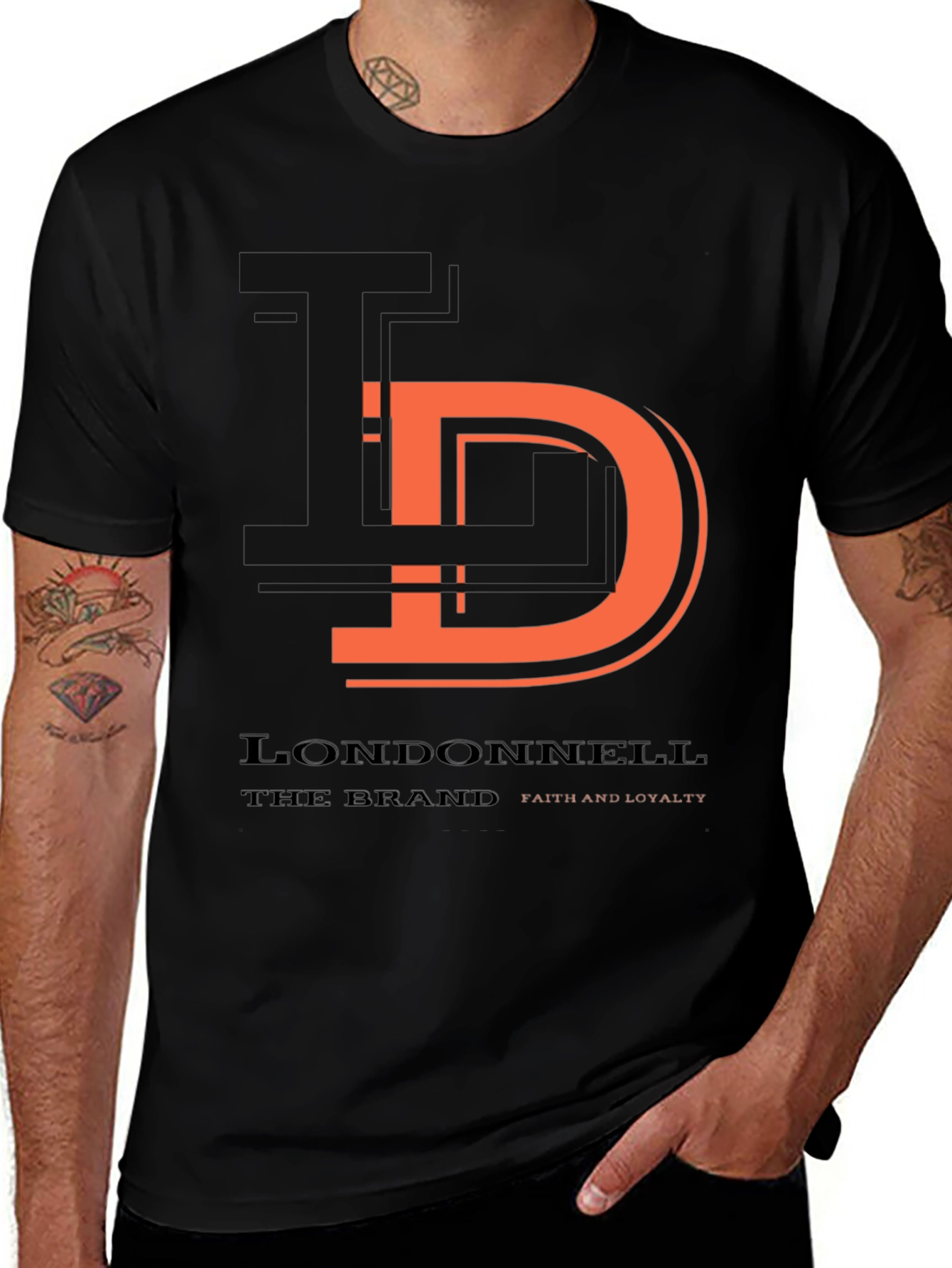 Londonnell Graphic T-Shirt - Black
