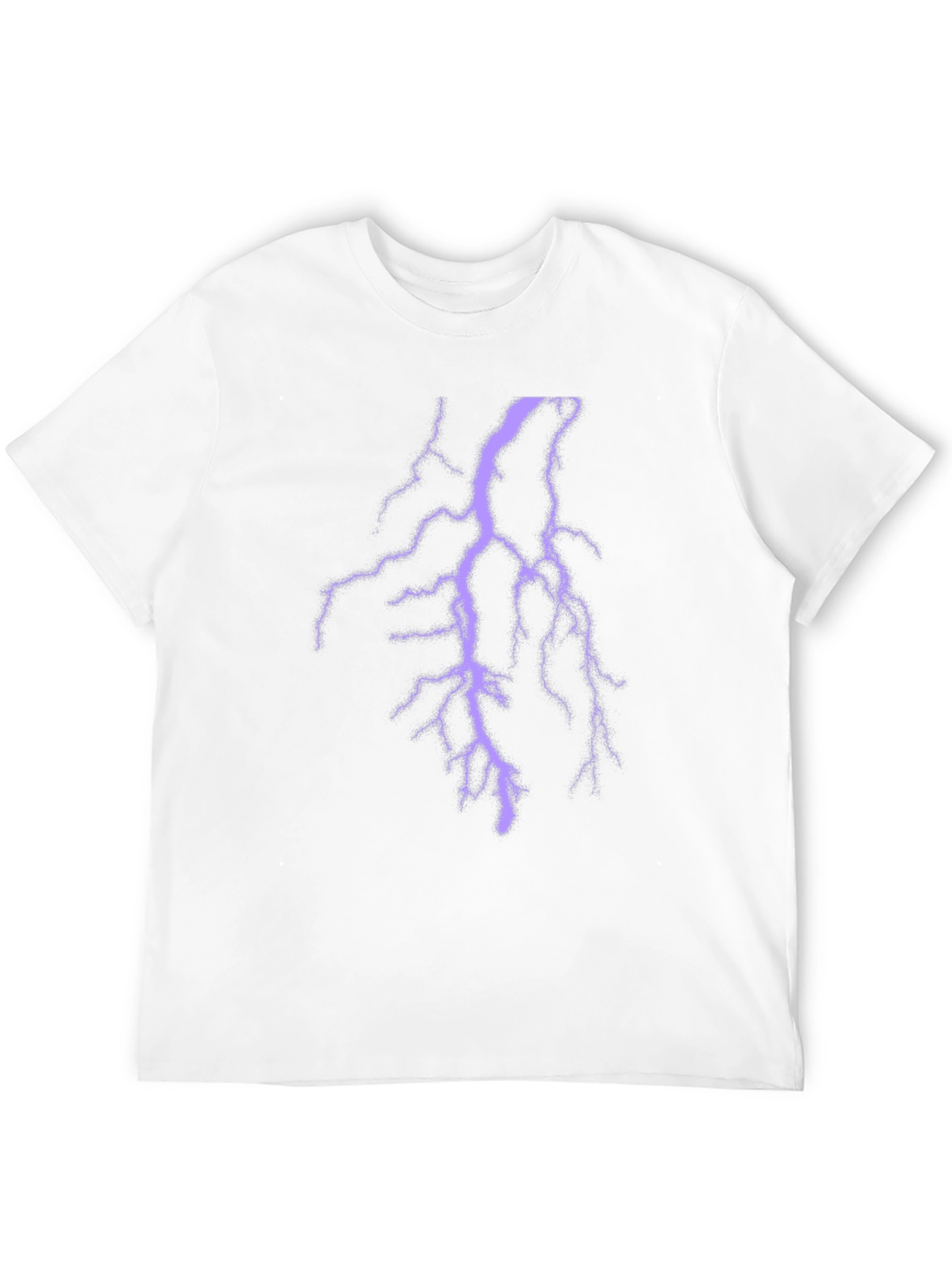 Black Lightning Bolt T-Shirt - Electric Style