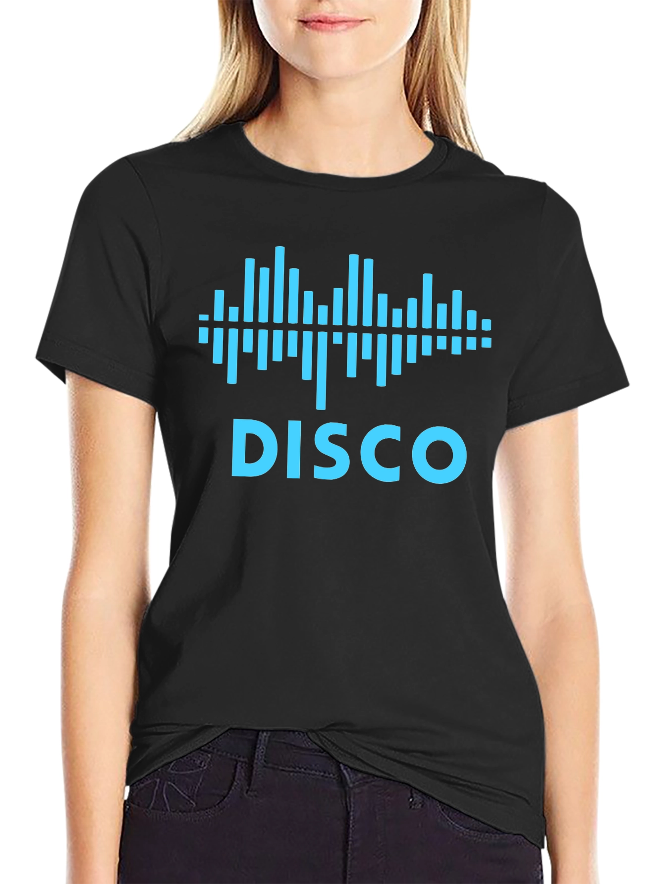 Disco Soundwave Graphic T-Shirt