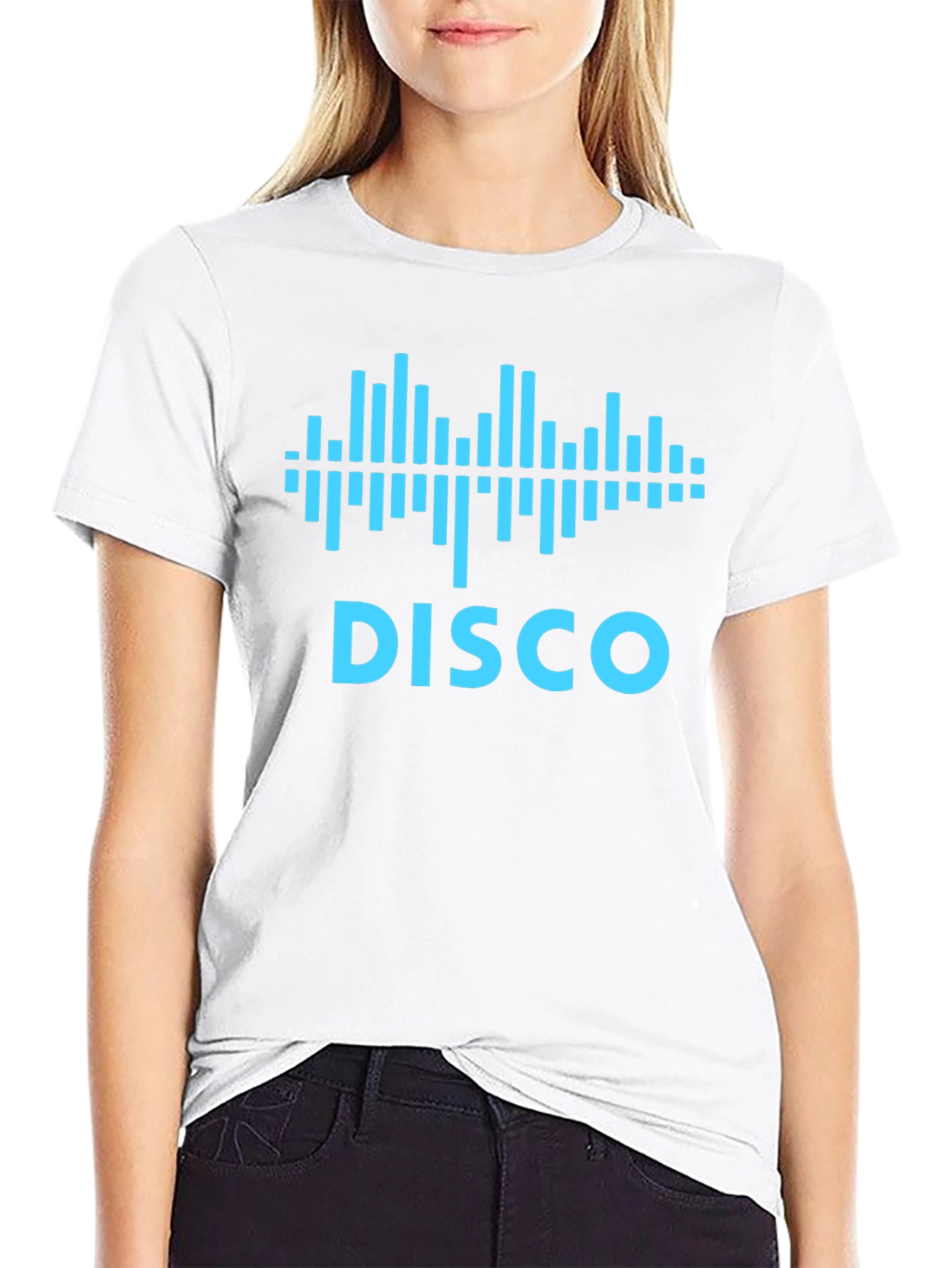 Disco Soundwave Graphic T-Shirt