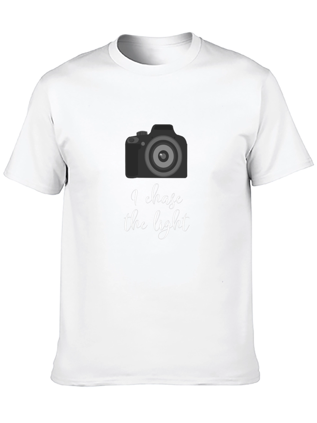 I Chase the Light Photographer T-Shirt