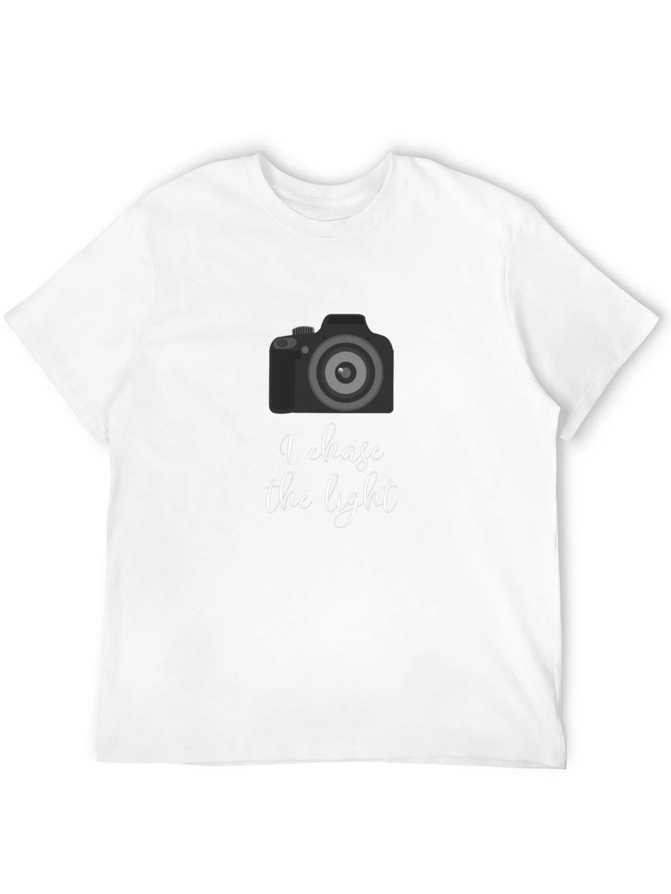 I Chase the Light Photographer T-Shirt