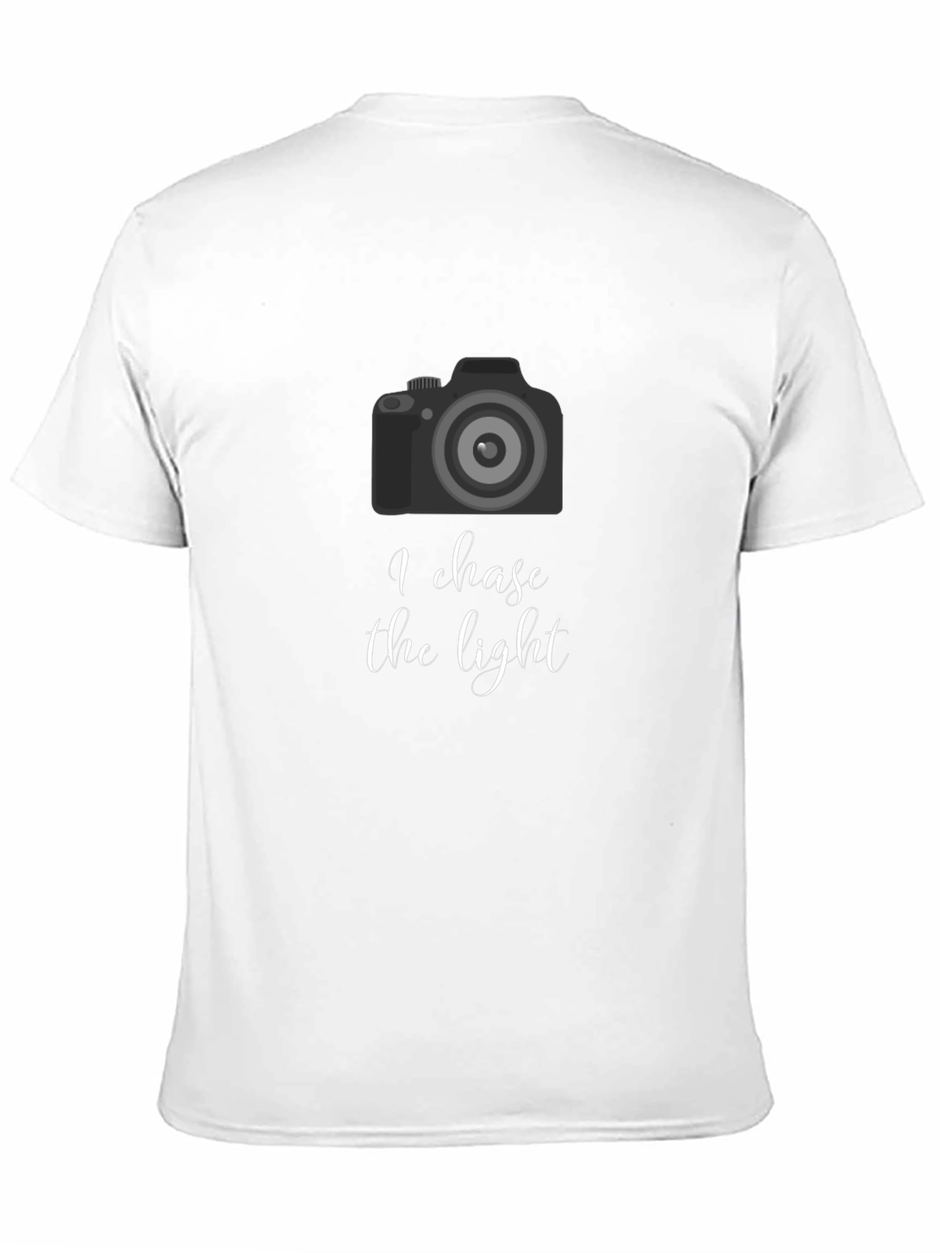 I Chase the Light Photographer T-Shirt
