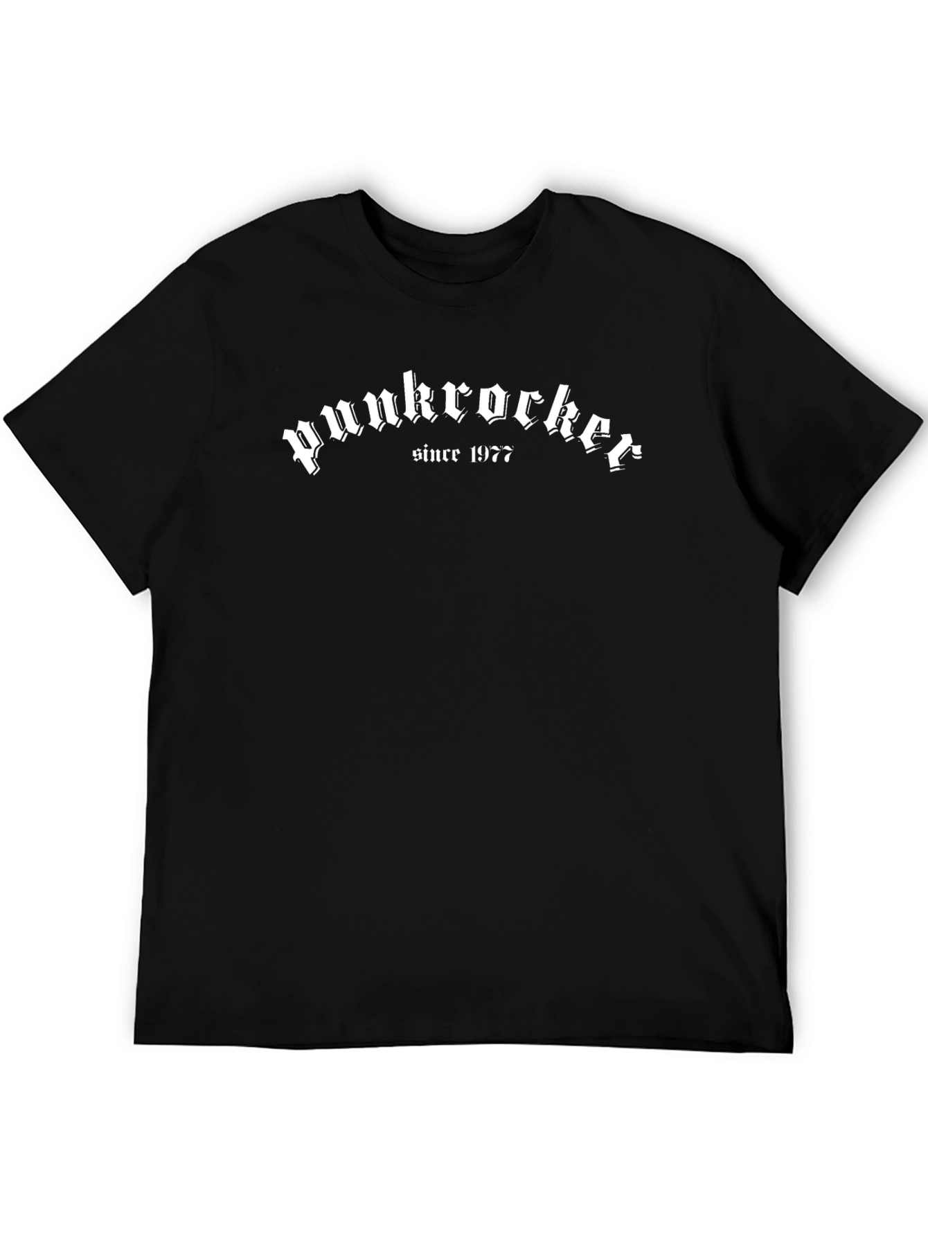 Punkrocker Since 1977 Black T-Shirt
