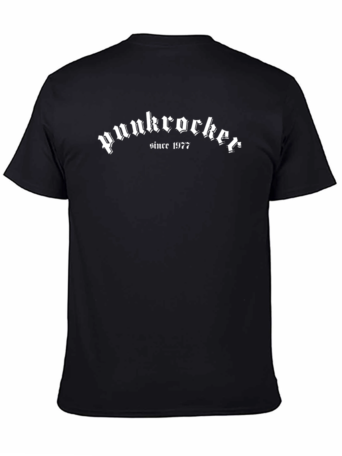 Punkrocker Since 1977 Black T-Shirt