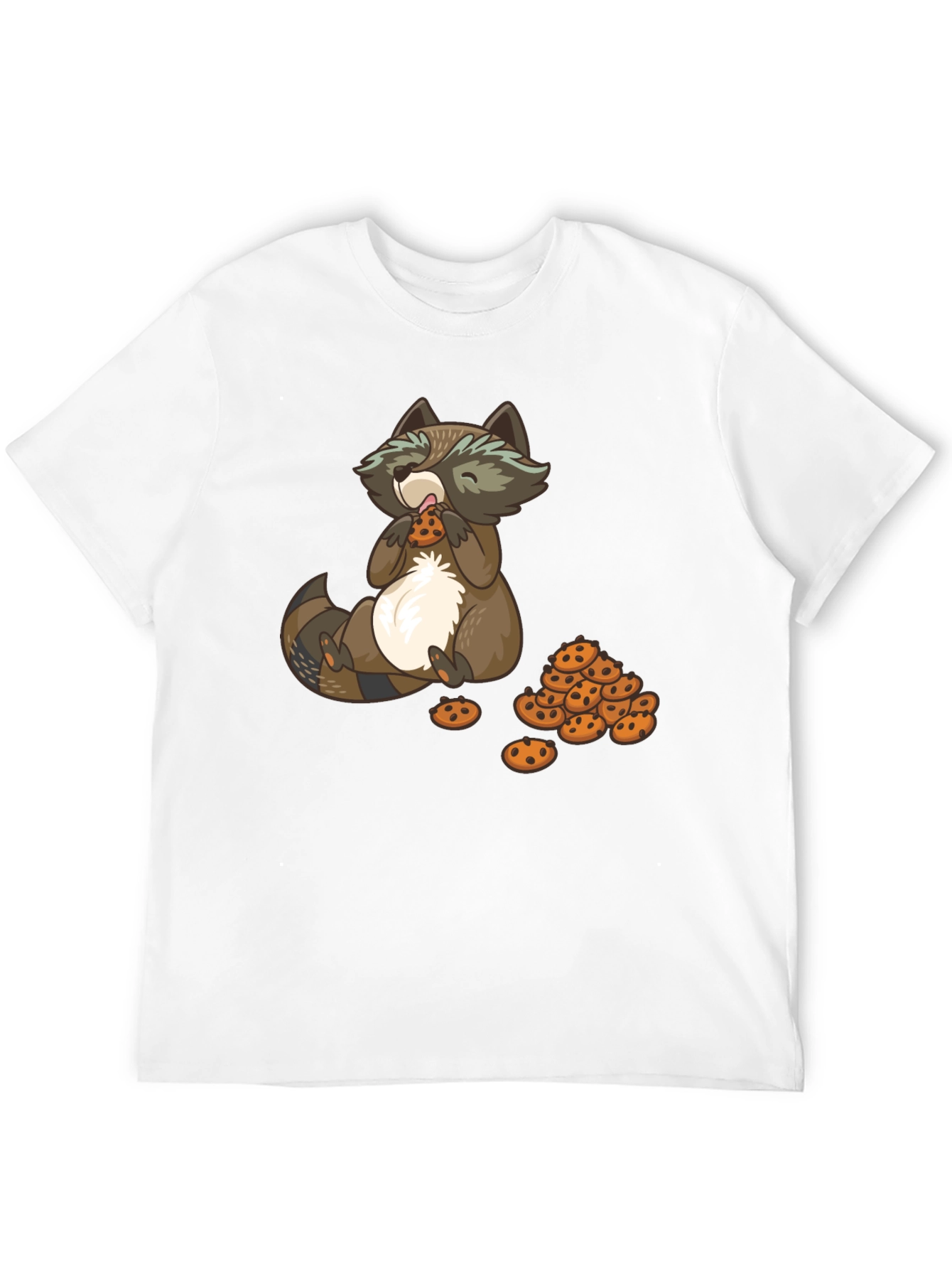 Raccoon Cookie Lover T-Shirt - Unisex