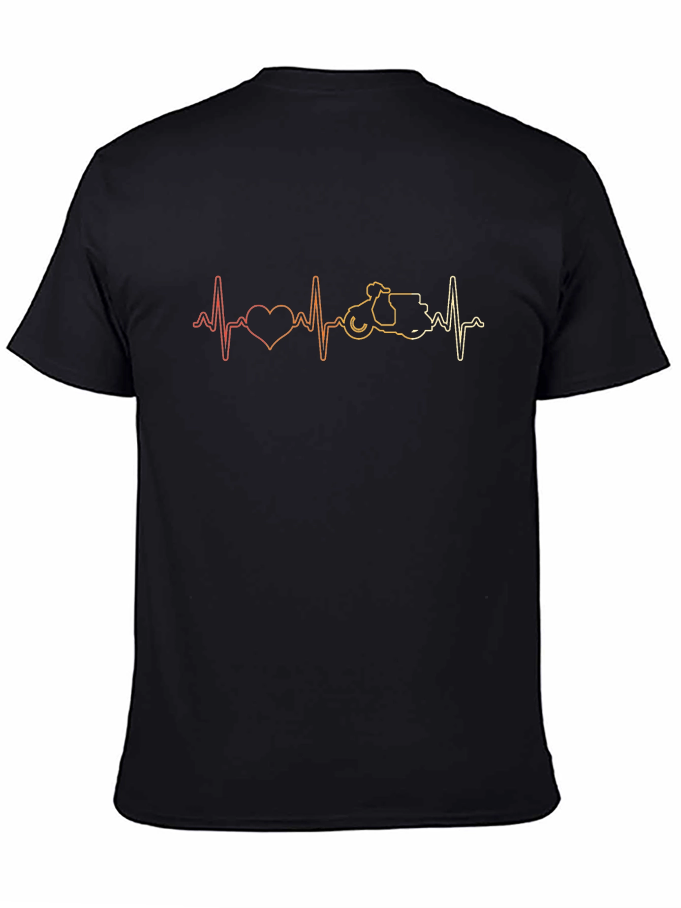 Scooter Heartbeat T-Shirt - Ride with Passion