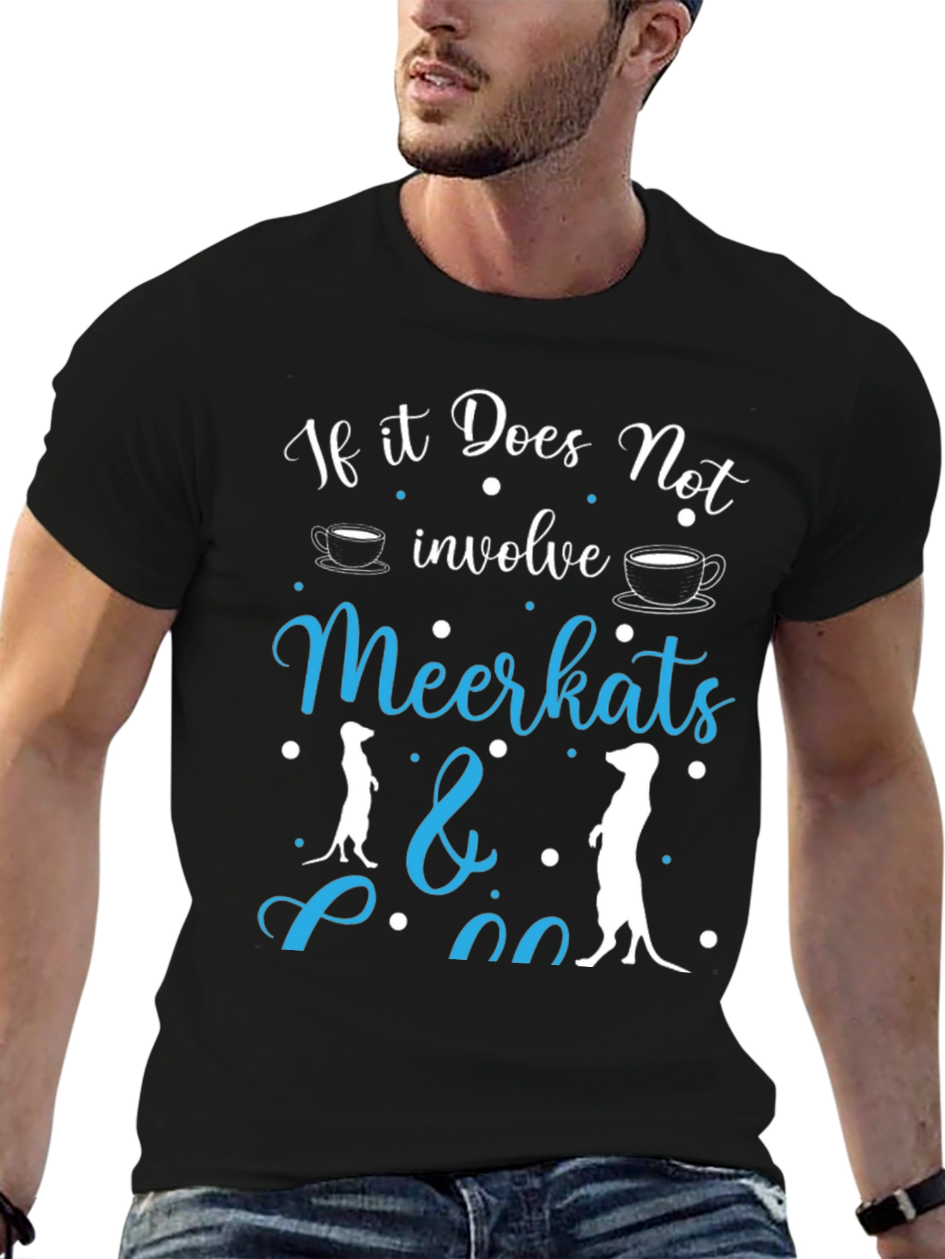 Meerkat & Coffee Lover T-Shirt