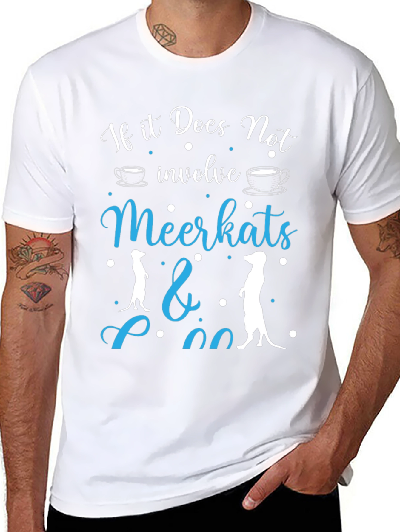 Meerkat & Coffee Lover T-Shirt