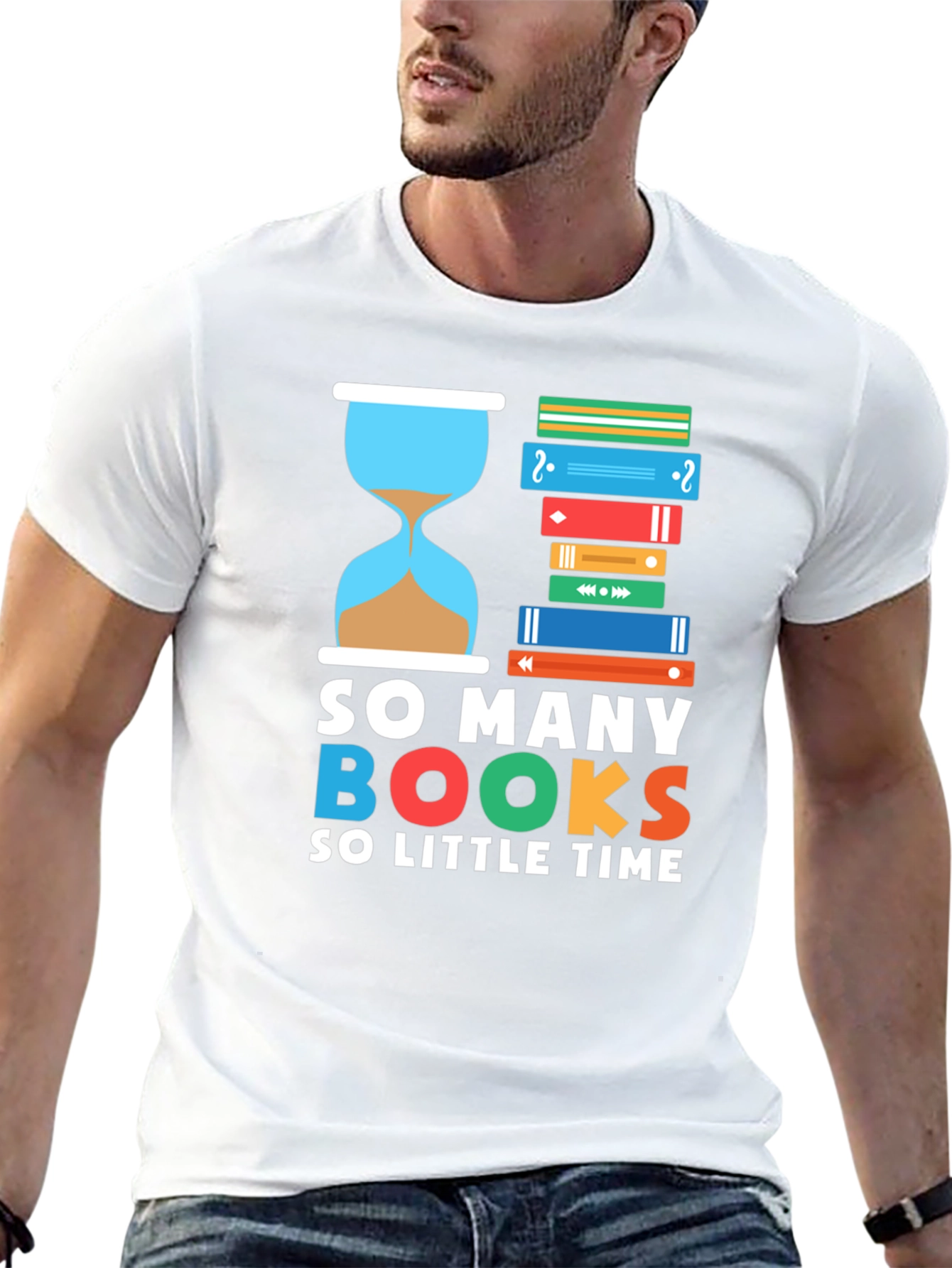 Book Lover T-Shirt: So Many Books So Little Time