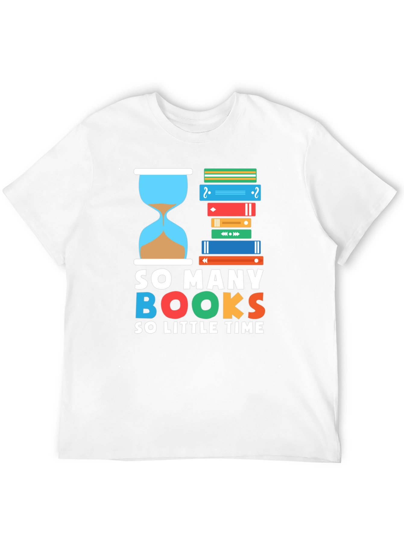 Book Lover T-Shirt: So Many Books So Little Time