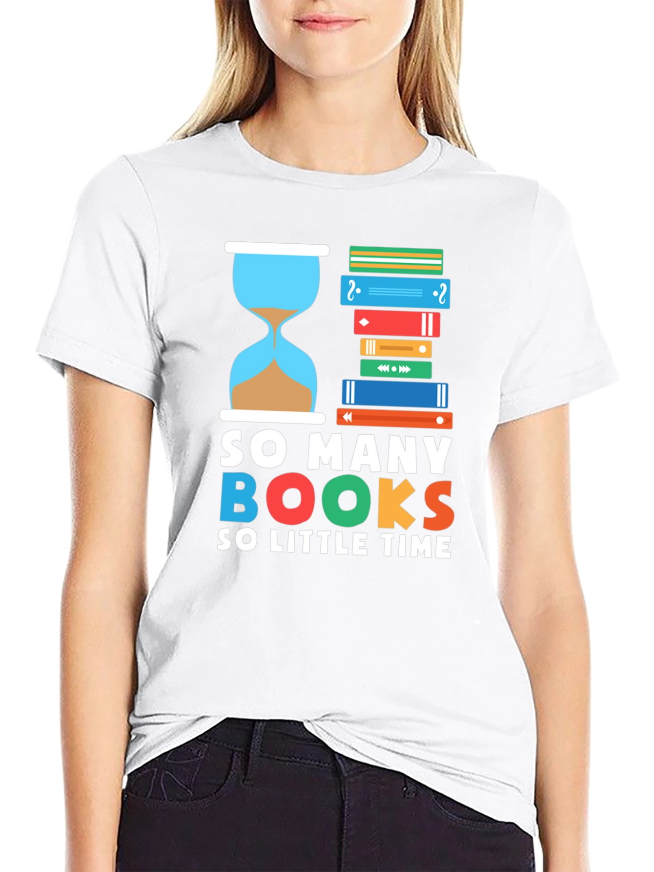 Book Lover T-Shirt: So Many Books So Little Time