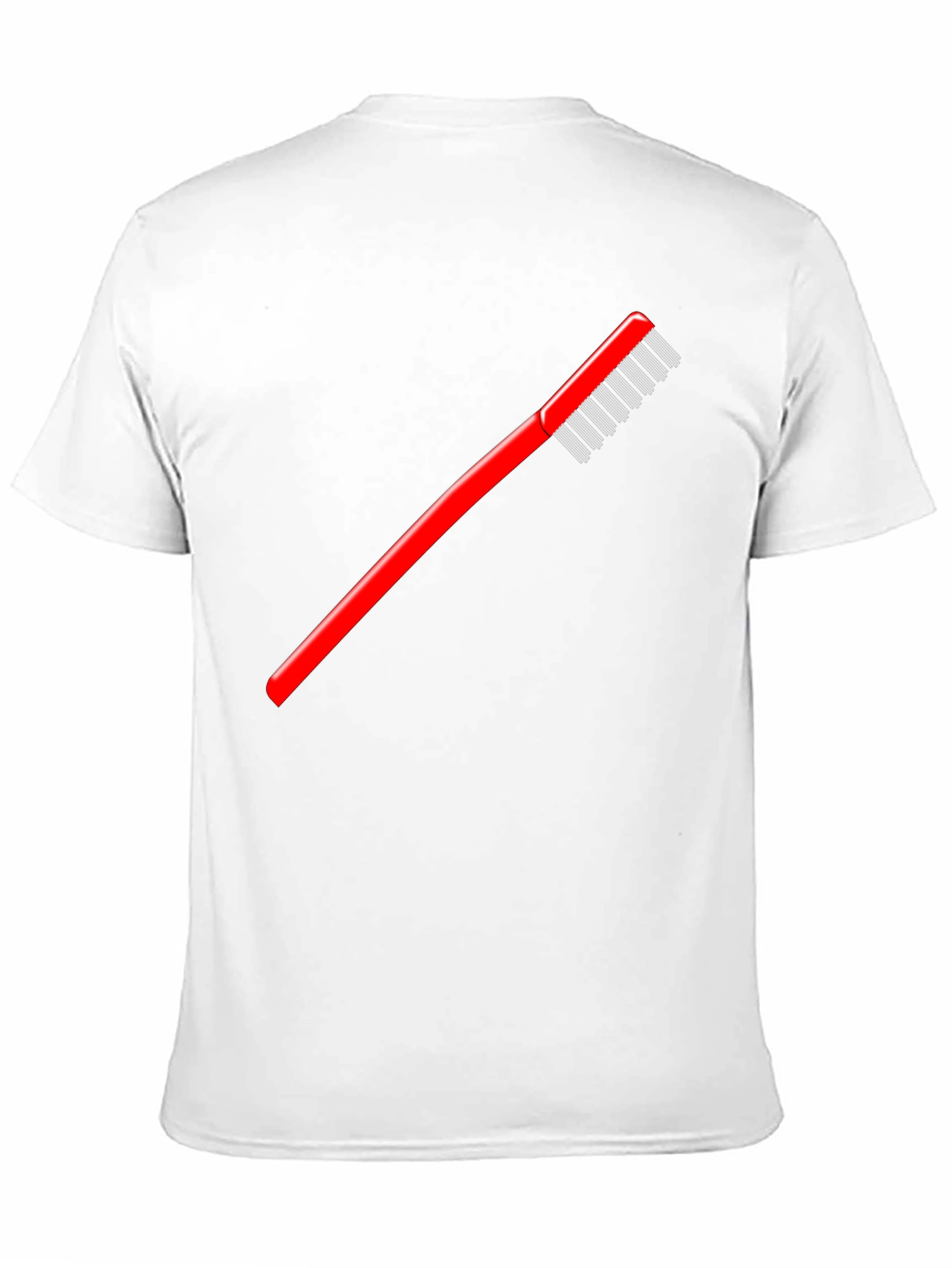 Red Comb Graphic Tee - Stylish & Unique