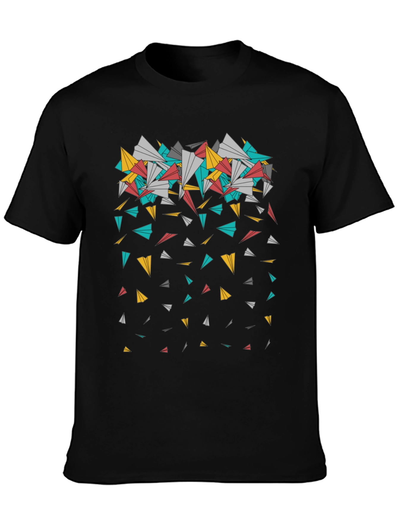 Paper Airplane Cascade Graphic Tee