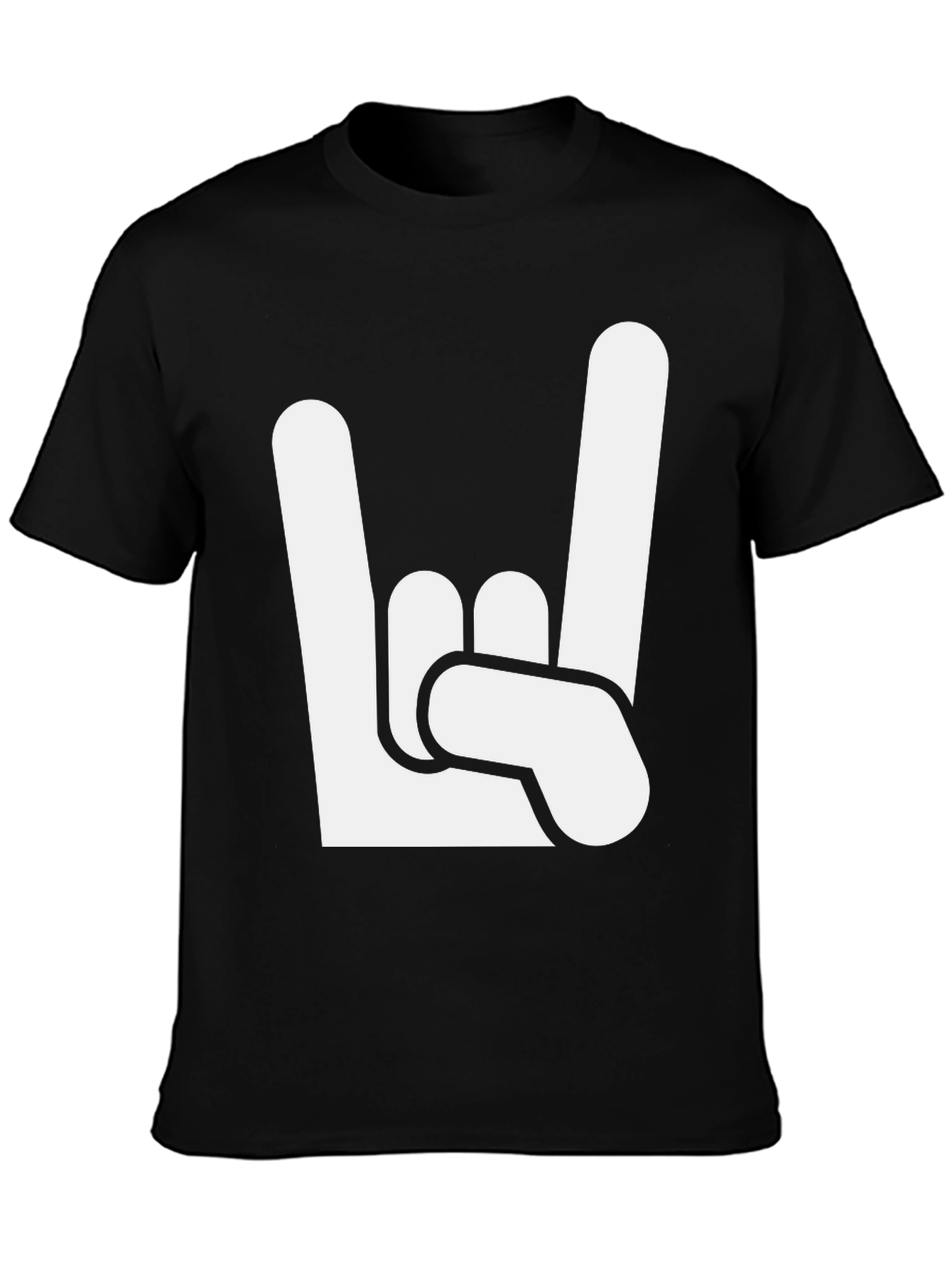 Rock On T-Shirt - Metal Hand Sign Graphic Tee