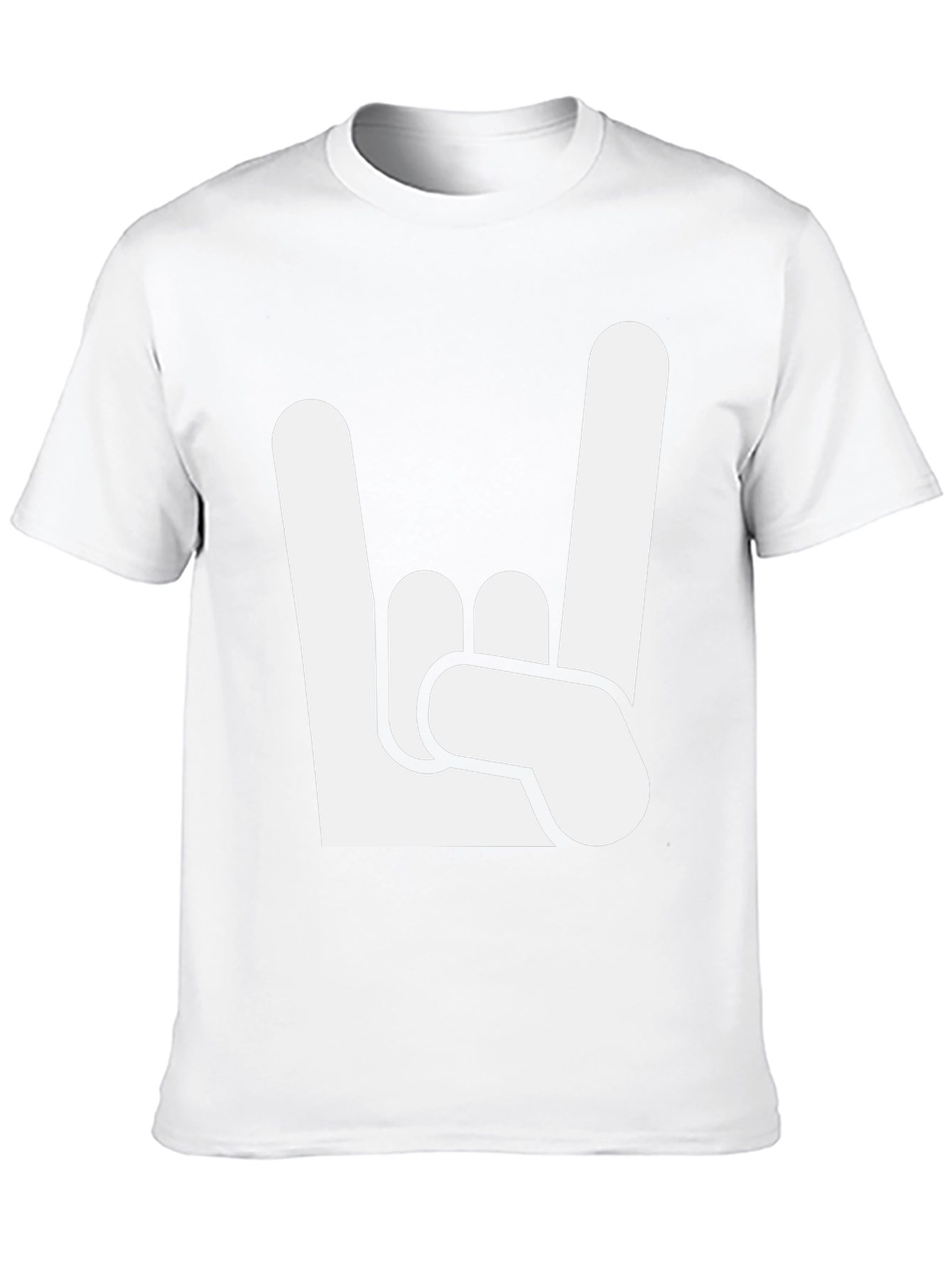 Rock On T-Shirt - Metal Hand Sign Graphic Tee