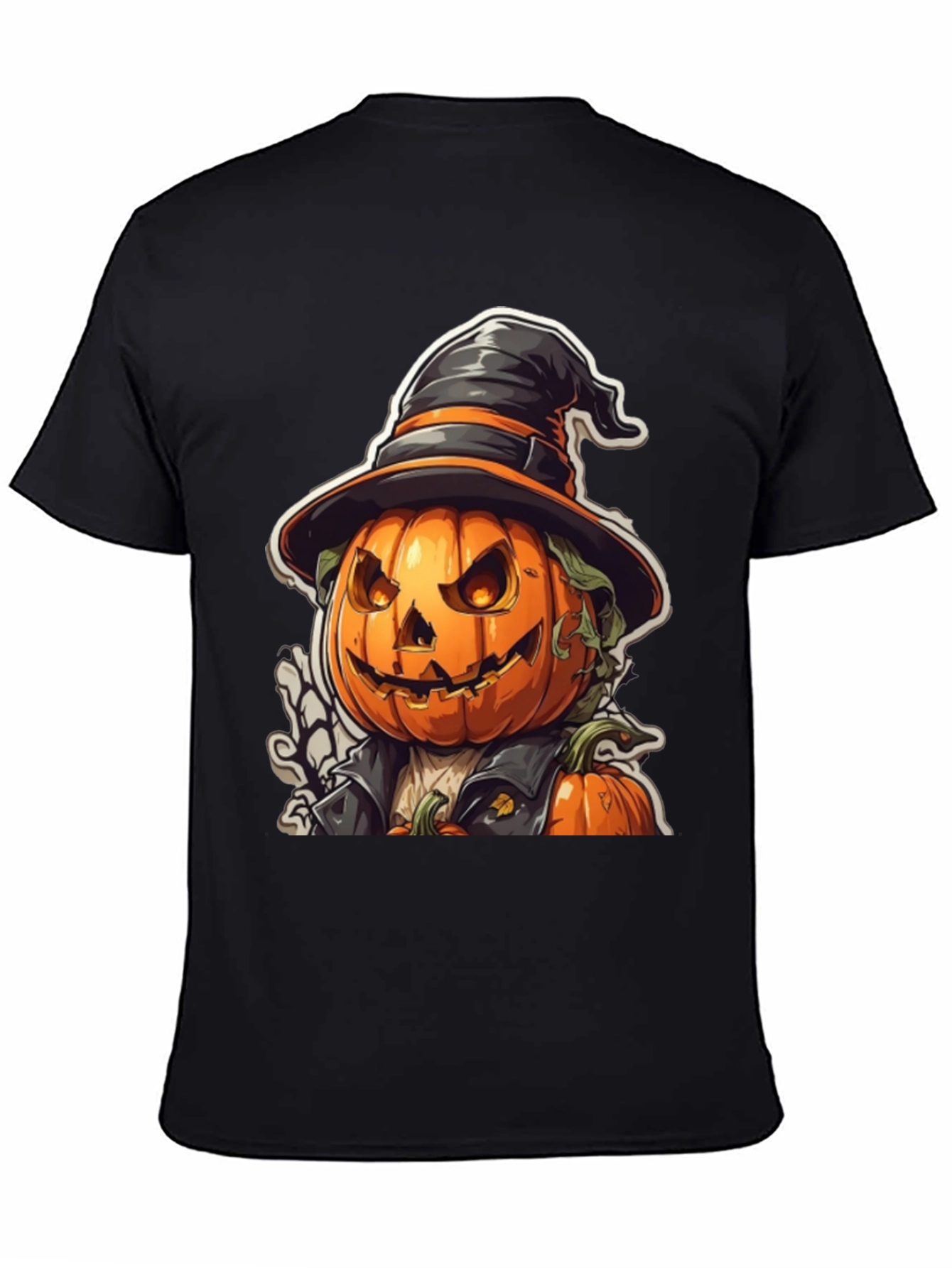 Halloween Pumpkin Head T-Shirt