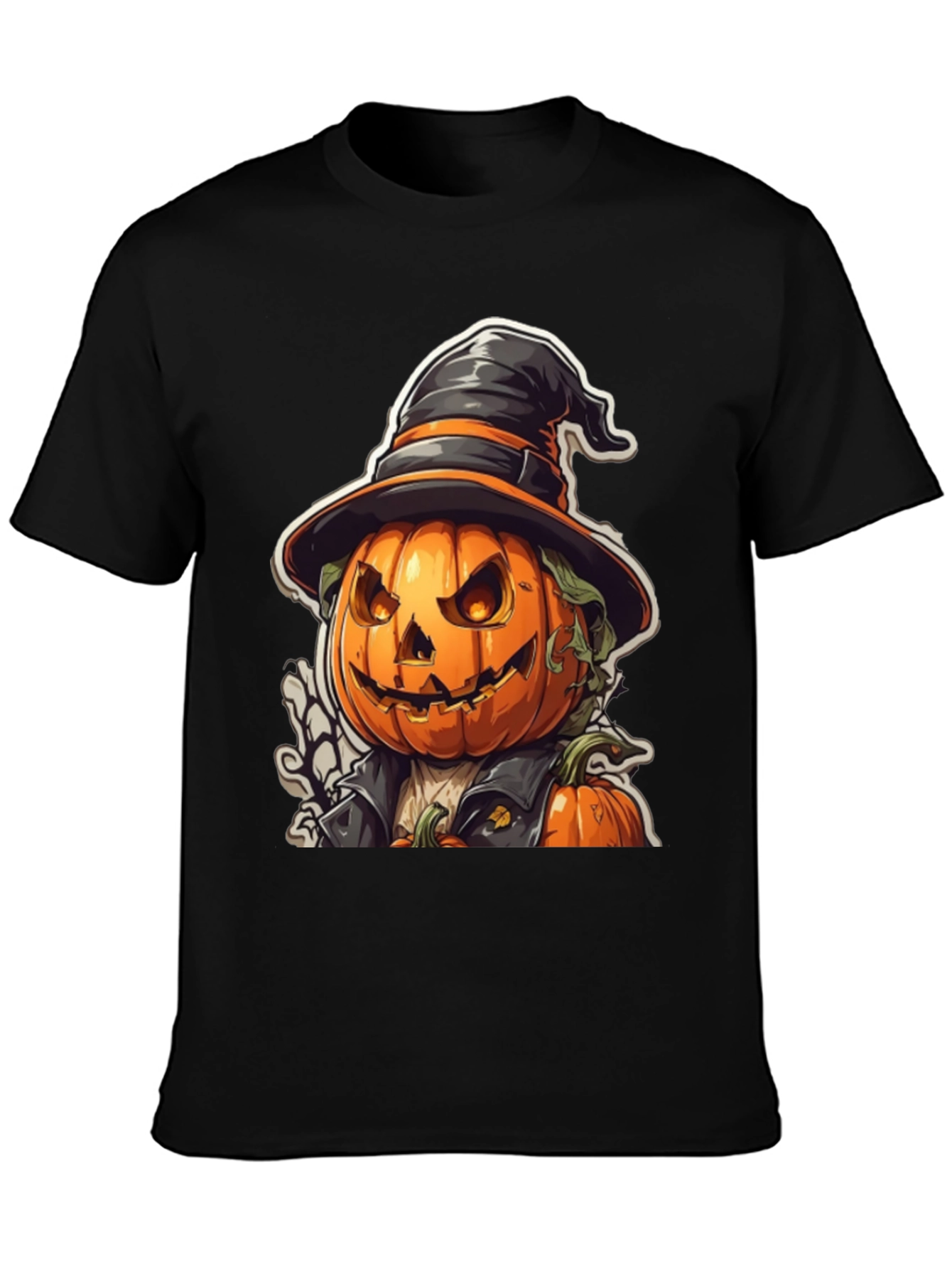 Halloween Pumpkin Head T-Shirt
