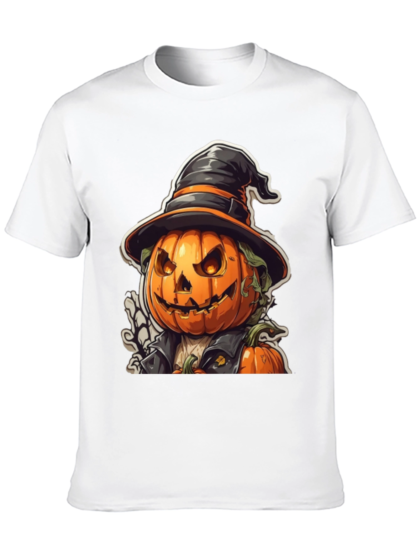 Halloween Pumpkin Head T-Shirt