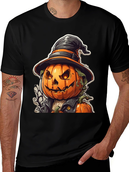 Halloween Pumpkin Head T-Shirt