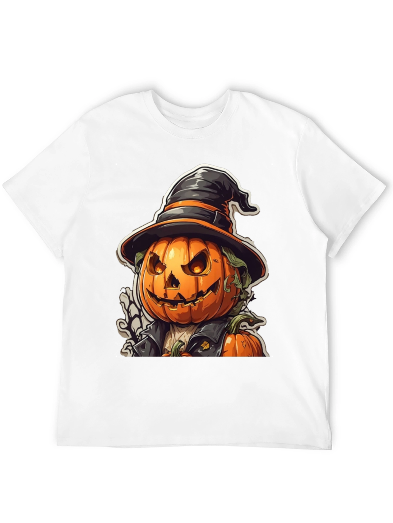 Halloween Pumpkin Head T-Shirt