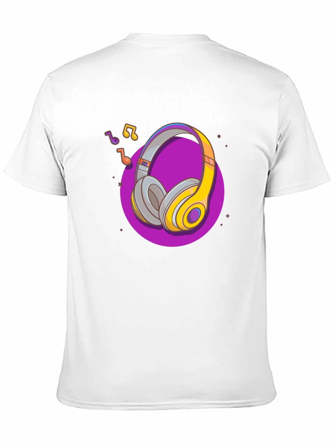 Headphones Graphic Tee - Stylish Music Lover Shirt