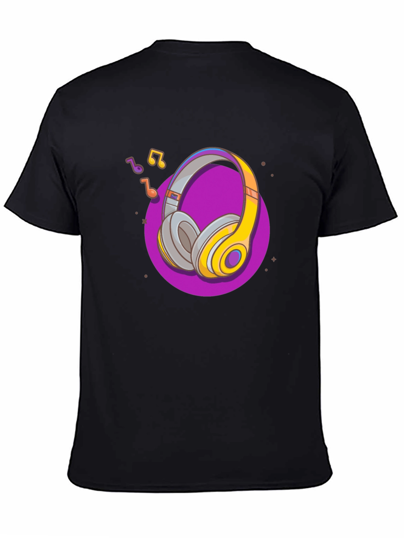 Headphones Graphic Tee - Stylish Music Lover Shirt