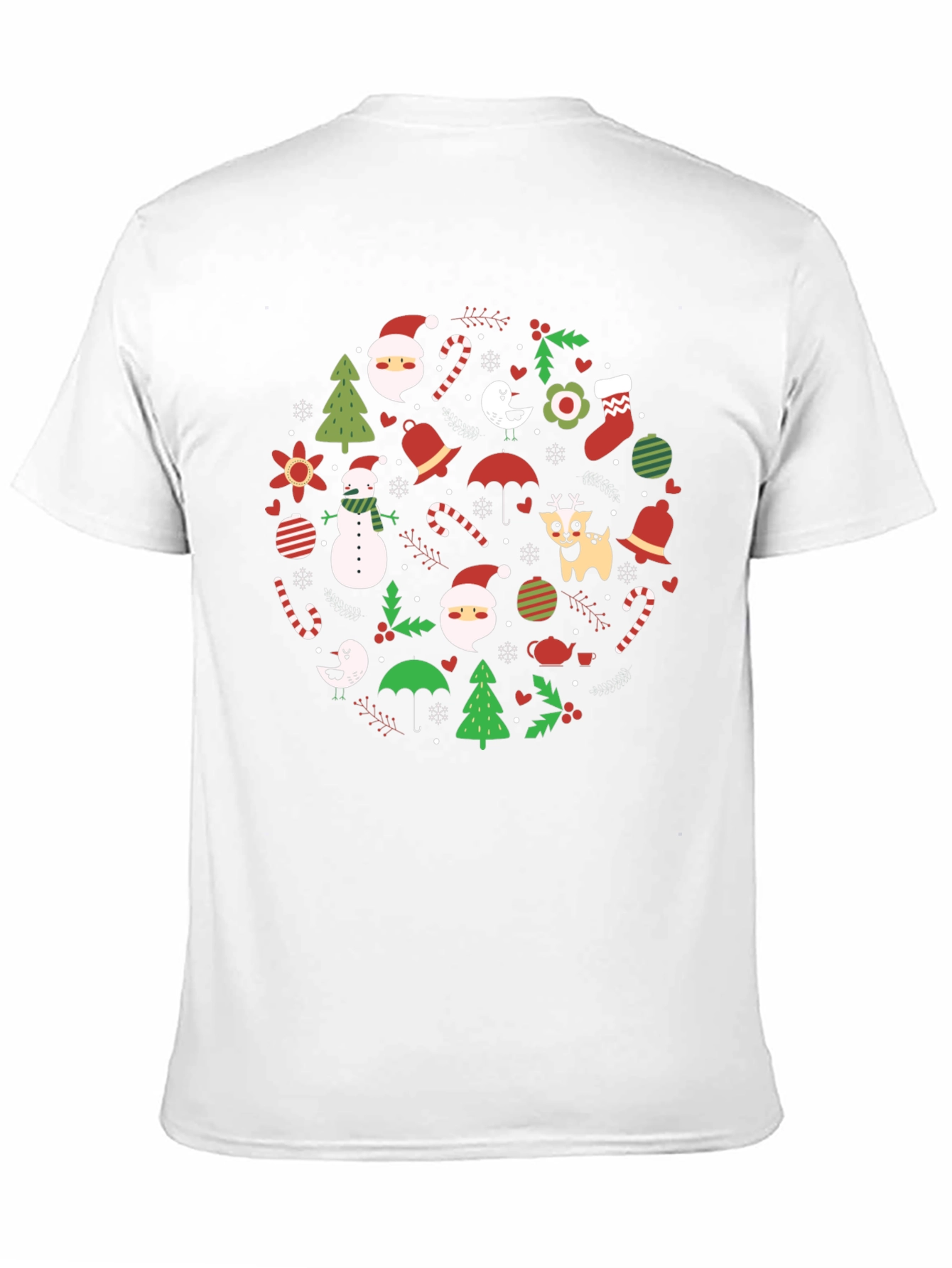 Holiday Cheer Graphic Tee - Christmas Themed T-Shirt