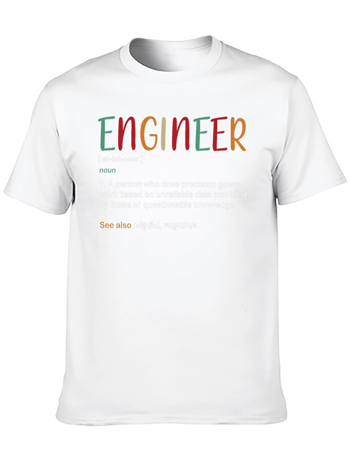 Engineer Definition Graphic T-Shirt