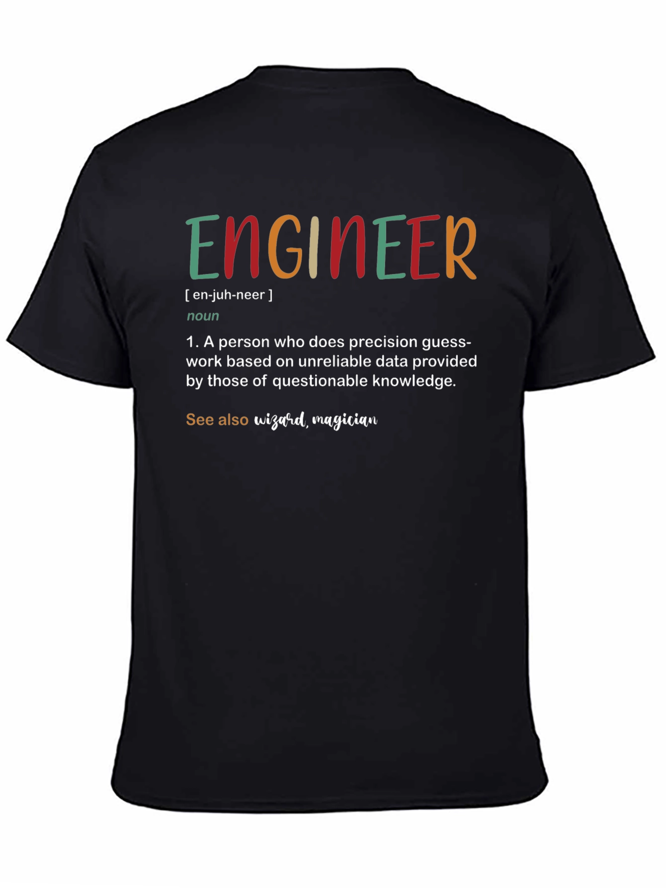 Engineer Definition Graphic T-Shirt