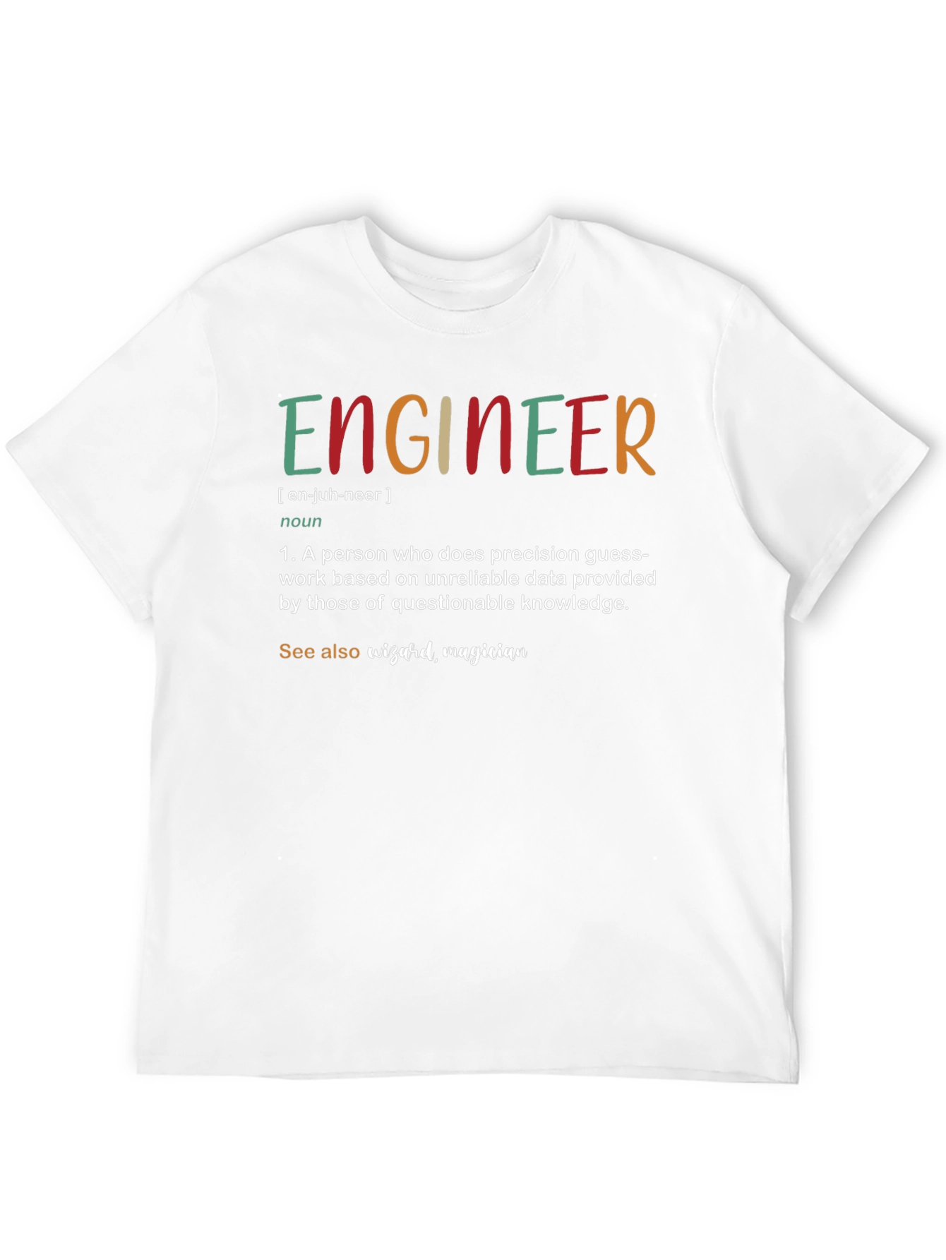 Engineer Definition Graphic T-Shirt