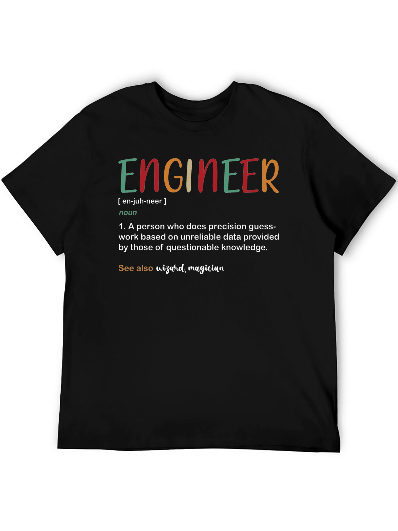 Engineer Definition Graphic T-Shirt