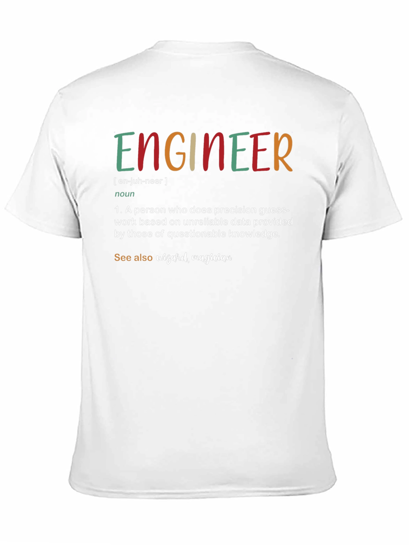 Engineer Definition Graphic T-Shirt